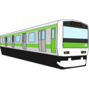 download Yamanote Train clipart image with 0 hue color