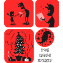 download Xmas Spirit clipart image with 0 hue color