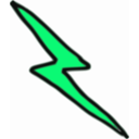 download Cheap Lightning Bolt clipart image with 90 hue color