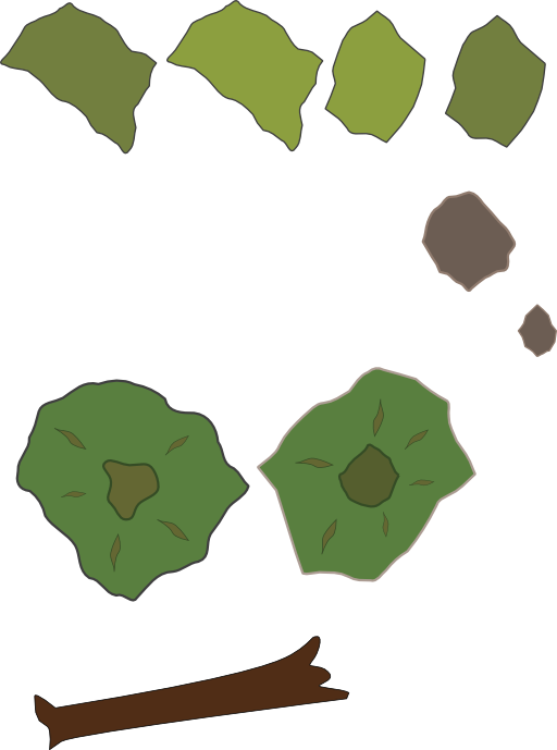 Forest Map Elements