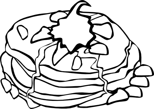 Fast Food Breakfast Pancakes Clipart I2clipart Royalty Free Public Domain Clipart