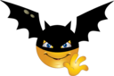 Batman Smiley Emoticon