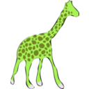 download Giraffe clipart image with 45 hue color