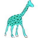 download Giraffe clipart image with 135 hue color