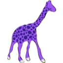 download Giraffe clipart image with 225 hue color