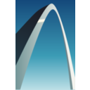 download Stainless Steel Arch clipart image with 0 hue color