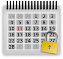 Locked Calendar