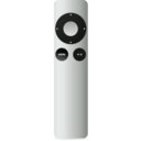 download Apple Remote Aluminum clipart image with 270 hue color