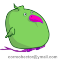 download Fat Bird clipart image with 270 hue color