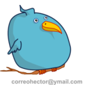 download Fat Bird clipart image with 0 hue color