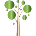download Tree Icon clipart image with 0 hue color