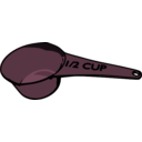 download Measuring Cup clipart image with 270 hue color