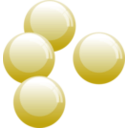 download Bubble clipart image with 90 hue color