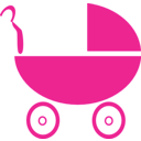 download Baby Girl Icon clipart image with 0 hue color