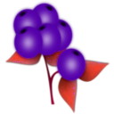 download Red Berry clipart image with 270 hue color