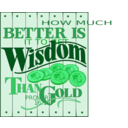 download Wisdom Proverbs 16 For Plotters clipart image with 90 hue color