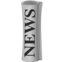 download Rolled Up Newspaper clipart image with 0 hue color