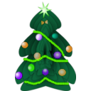 download Christmas Tree clipart image with 45 hue color