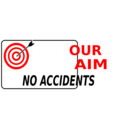 download Our Aim No Accidents Simple clipart image with 0 hue color