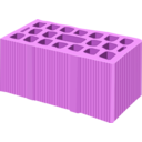 download Brick clipart image with 270 hue color