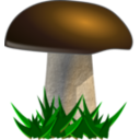 download Mushroom Grybas clipart image with 0 hue color
