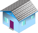 Small Blue House