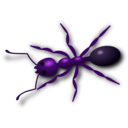 download Ant clipart image with 270 hue color