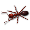 download Ant clipart image with 0 hue color