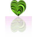 download Layer Heart clipart image with 90 hue color