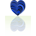download Layer Heart clipart image with 225 hue color