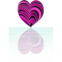 download Layer Heart clipart image with 315 hue color