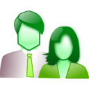download Couple clipart image with 90 hue color