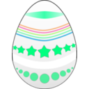 download Easter Egg Painted clipart image with 90 hue color