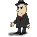 download Comic Characters Businessman clipart image with 0 hue color