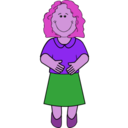 download Mommy 2 clipart image with 270 hue color