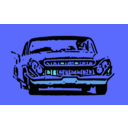 download Illustration Us Car clipart image with 180 hue color