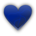download Broken Heart 4 clipart image with 225 hue color