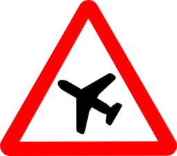 Roadsign Aiplane