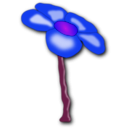download Flor Flower clipart image with 225 hue color