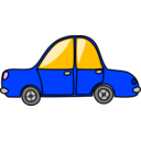 download Toy Car clipart image with 225 hue color