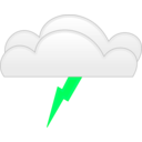 download Overcloud Thunder clipart image with 90 hue color