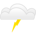 download Overcloud Thunder clipart image with 0 hue color