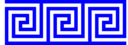 Edge To Edge 4 Turns Greek Key Inverse Meandre With Lines