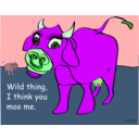 download Wild Thing clipart image with 90 hue color
