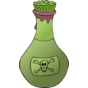 download Poison clipart image with 45 hue color