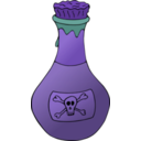 download Poison clipart image with 225 hue color