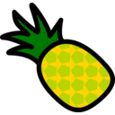 download Pineapple Icon clipart image with 0 hue color