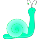 download Snail clipart image with 225 hue color