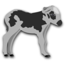 download Calf clipart image with 225 hue color