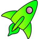 download Rocket Picture clipart image with 90 hue color